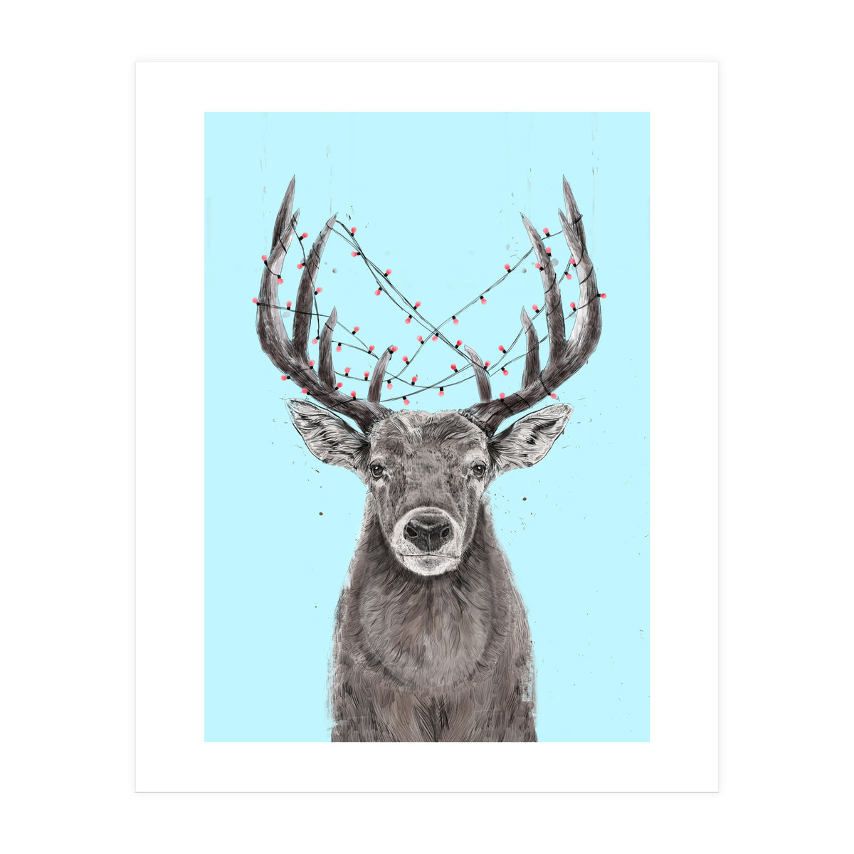 Xmas Deer II (Print Only)