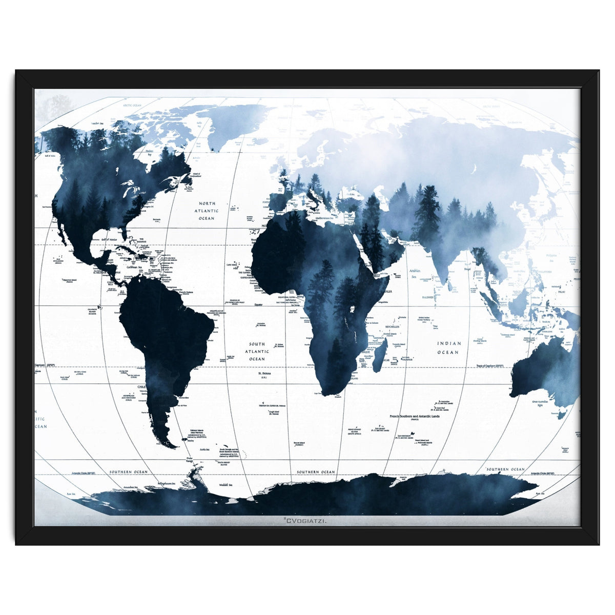 ALLOVER THE WORLD-Woods fog