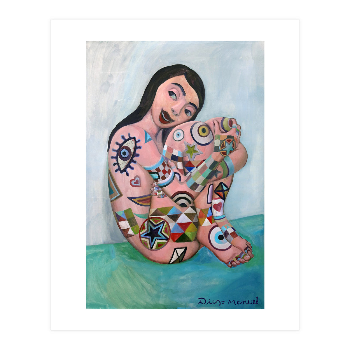 Chica Tatuada 2 B (Print Only)