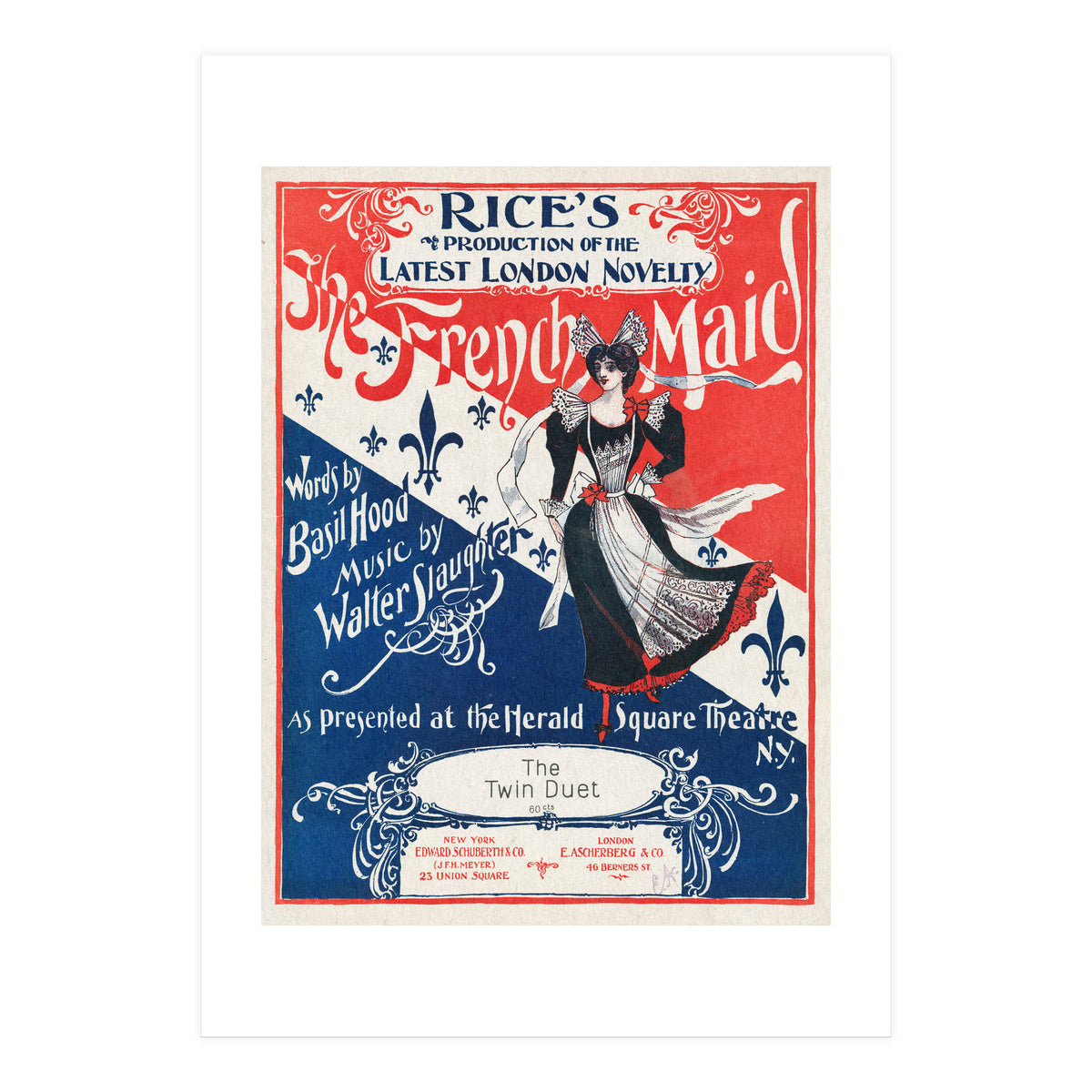 The French Maid - Production Advertisement (Print Only)