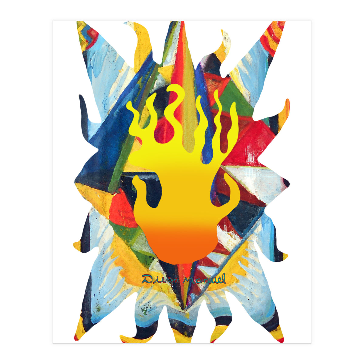 Fuego 12 Copia (Print Only)