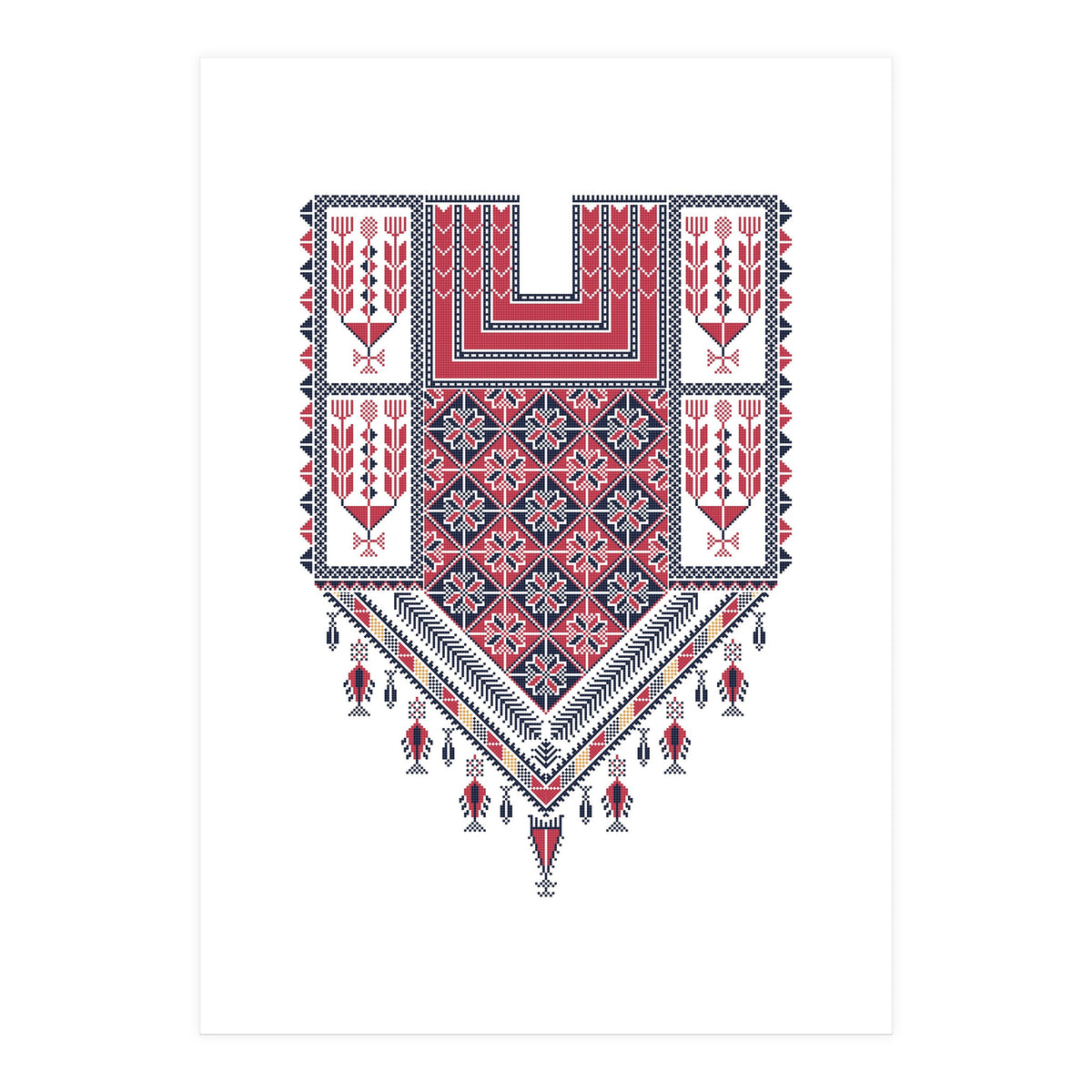 Tatreez Ornament 15 (Print Only)