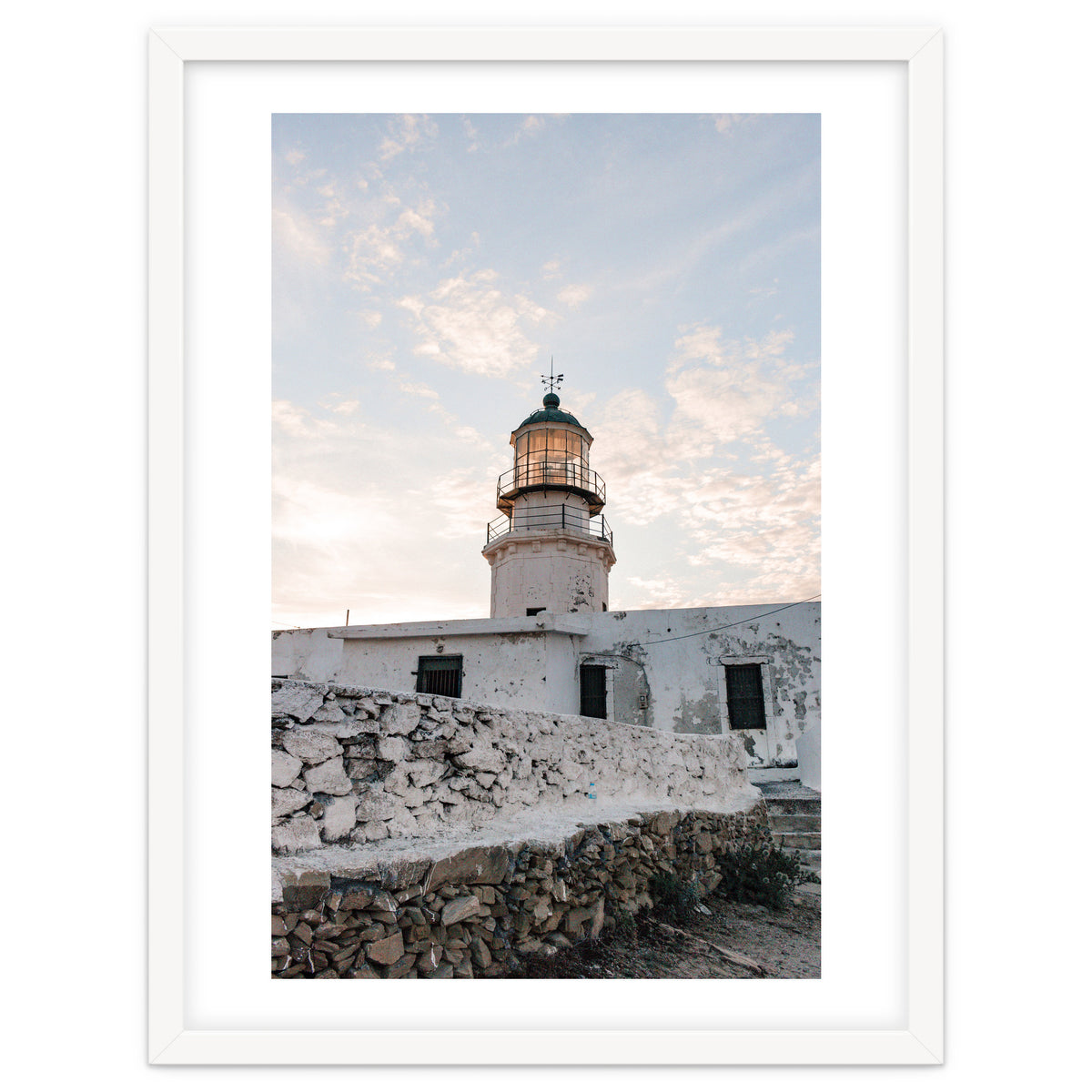 Armenistis Lighthouse Portrait