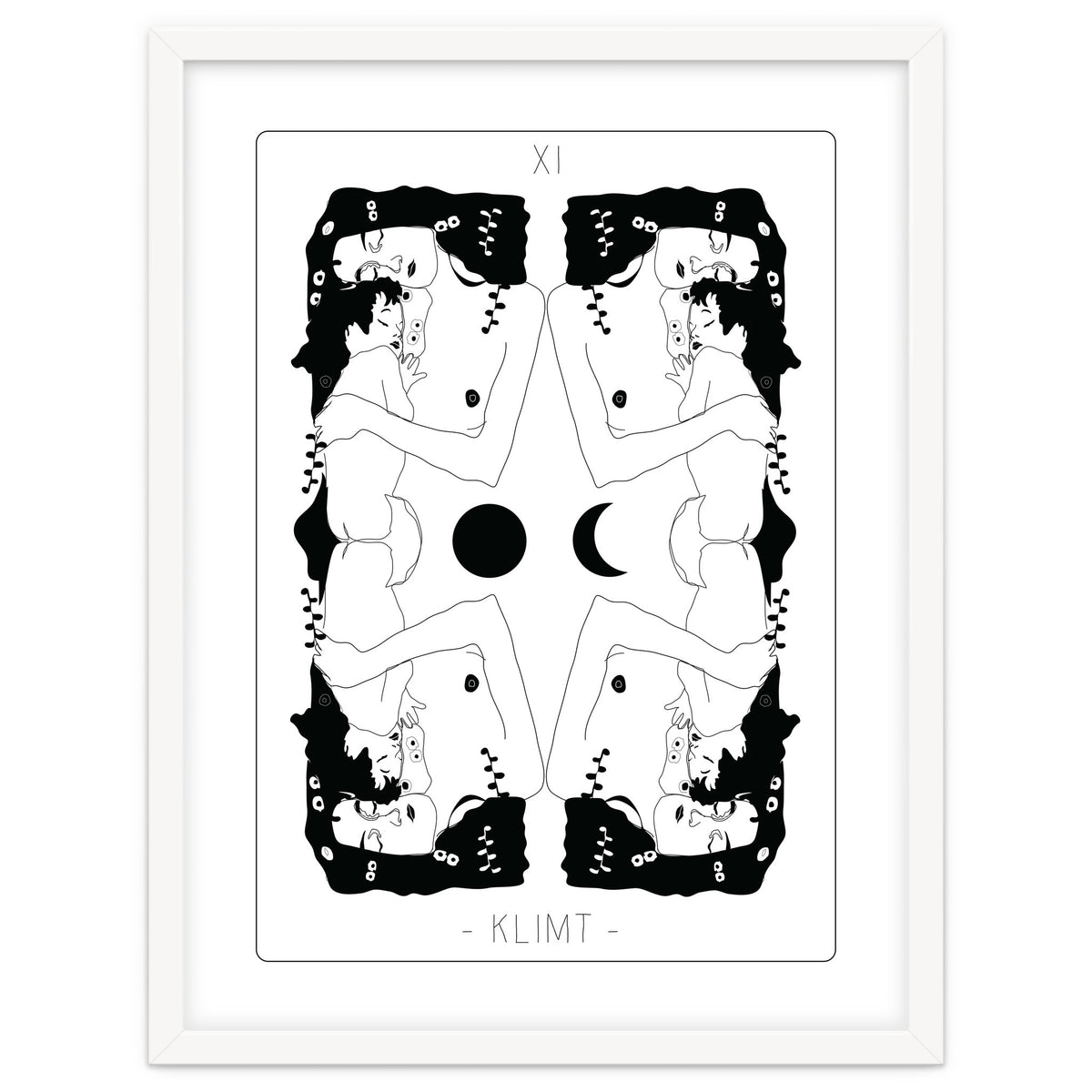 Klimt Tarot Card