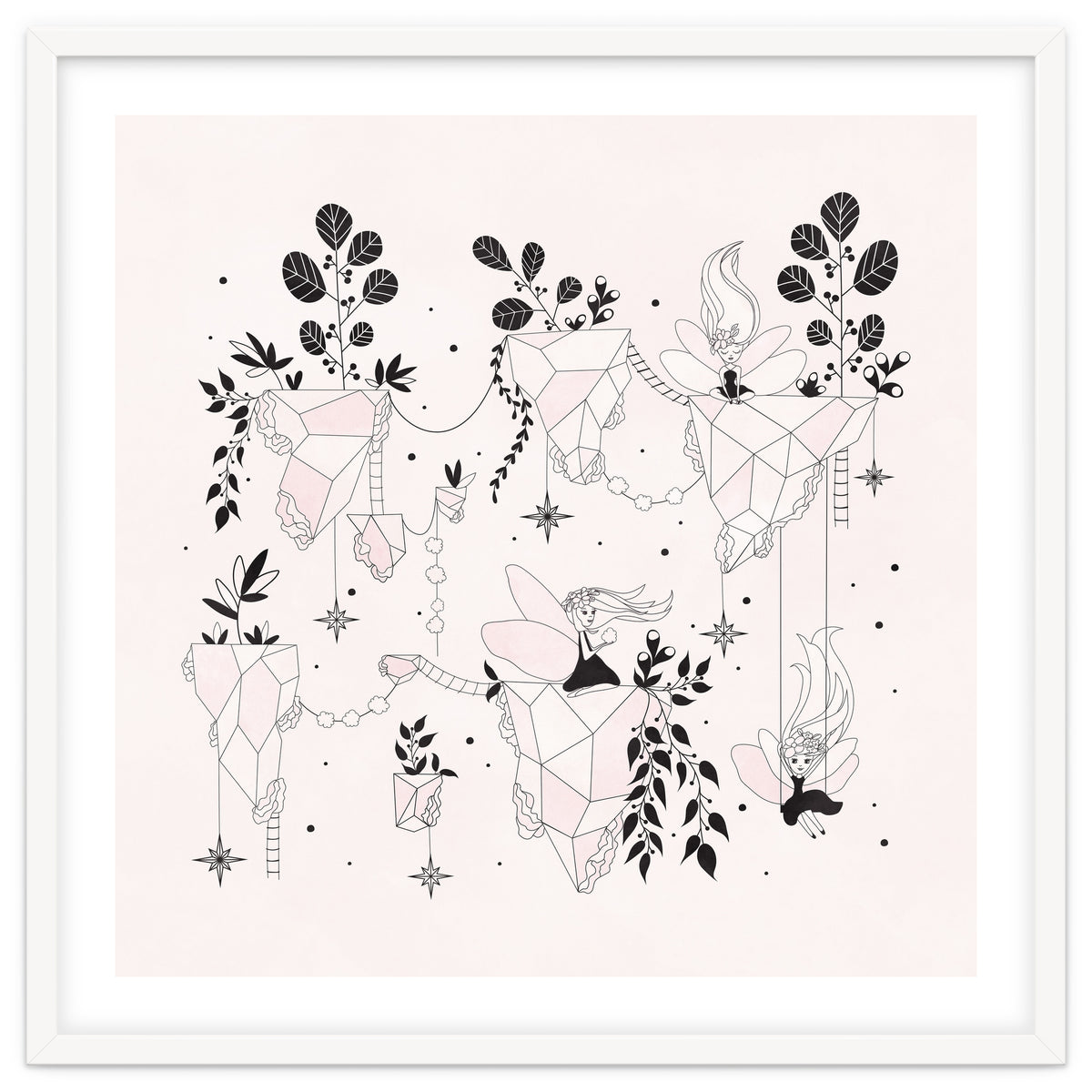 Fairy Flying Island Wonderland