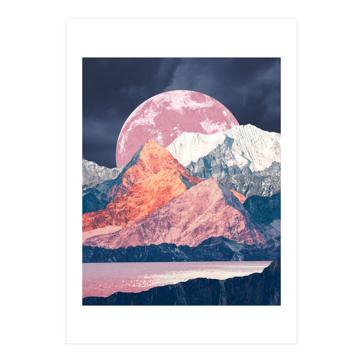 Pink Moon Rising (Print Only)