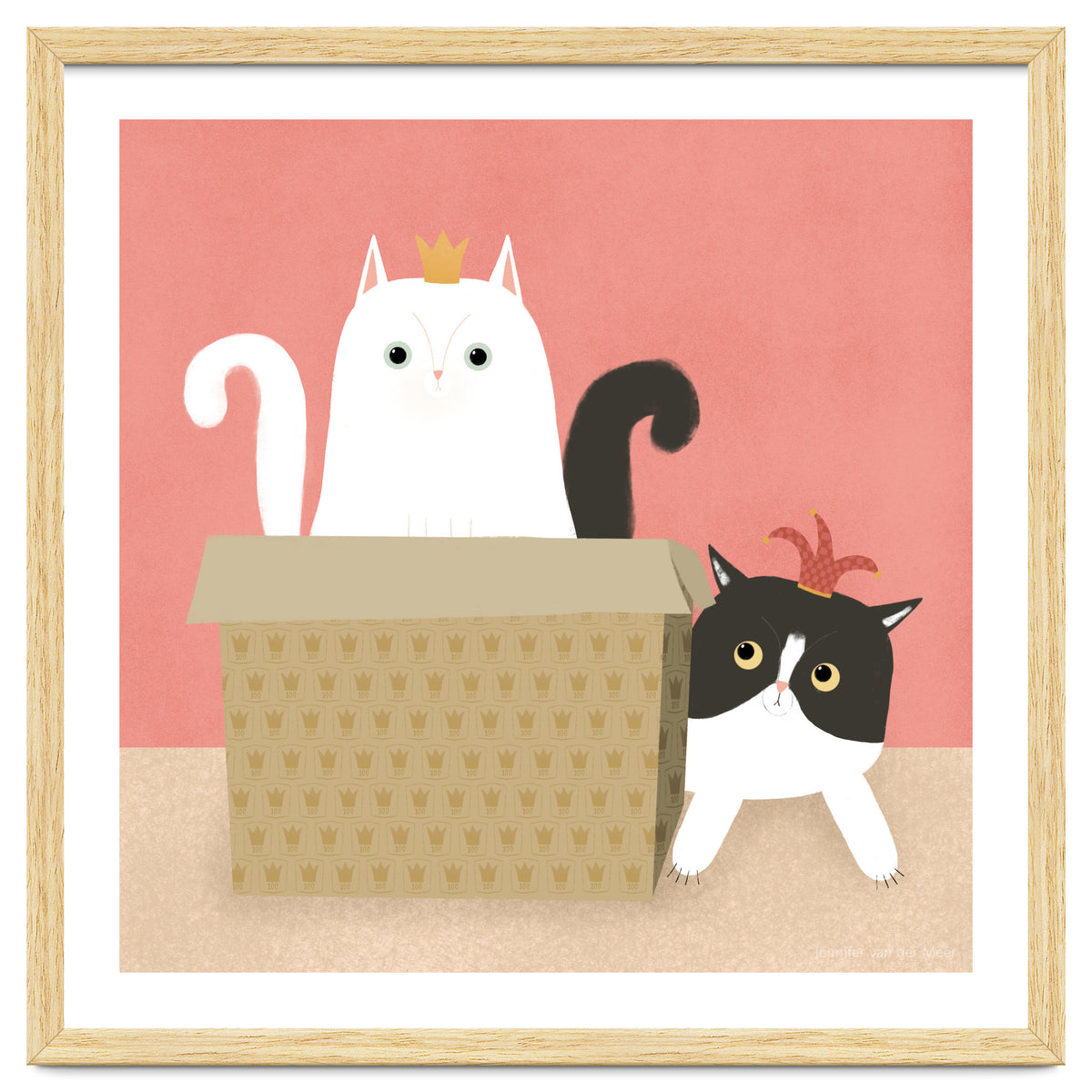 Cat 100: The queen and the jester