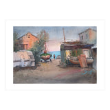 Sunrise on the beach  (Print Only) thumbnail