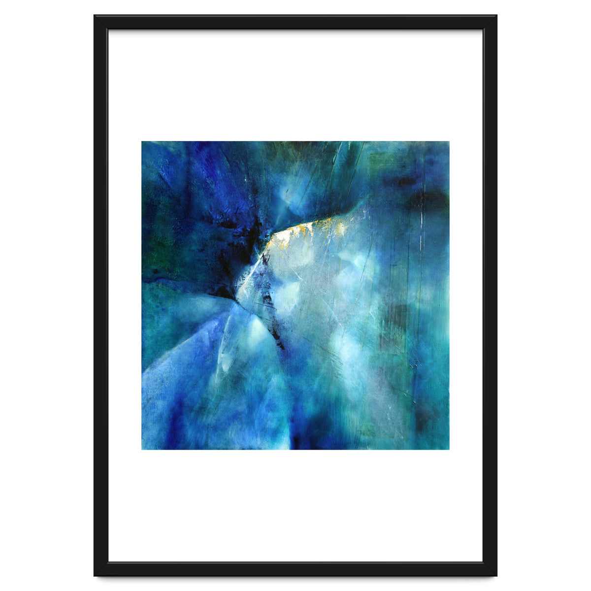 Komposition In Blau - blue composition