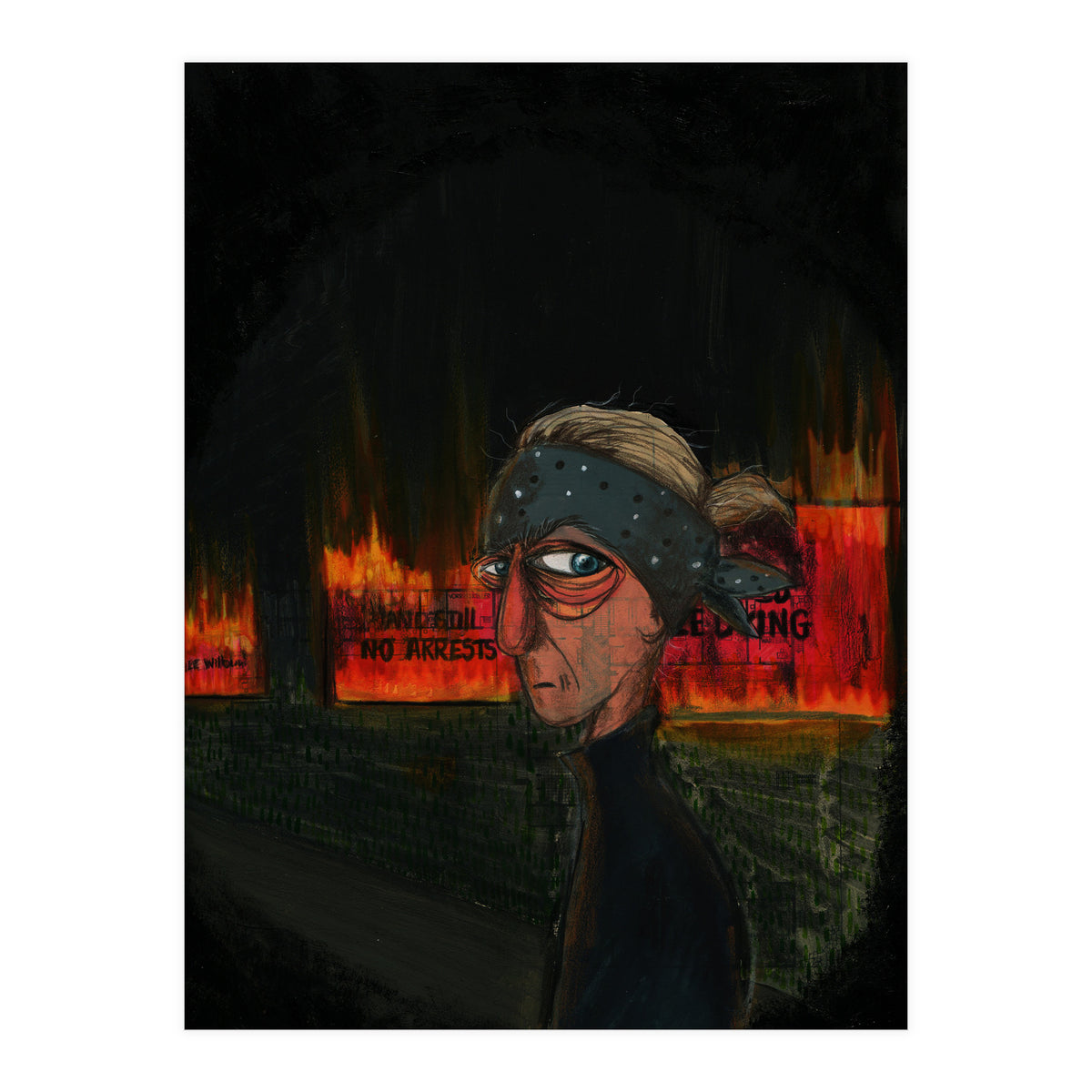 Three Bilboards Outside Ebbing Missouri (Print Only)