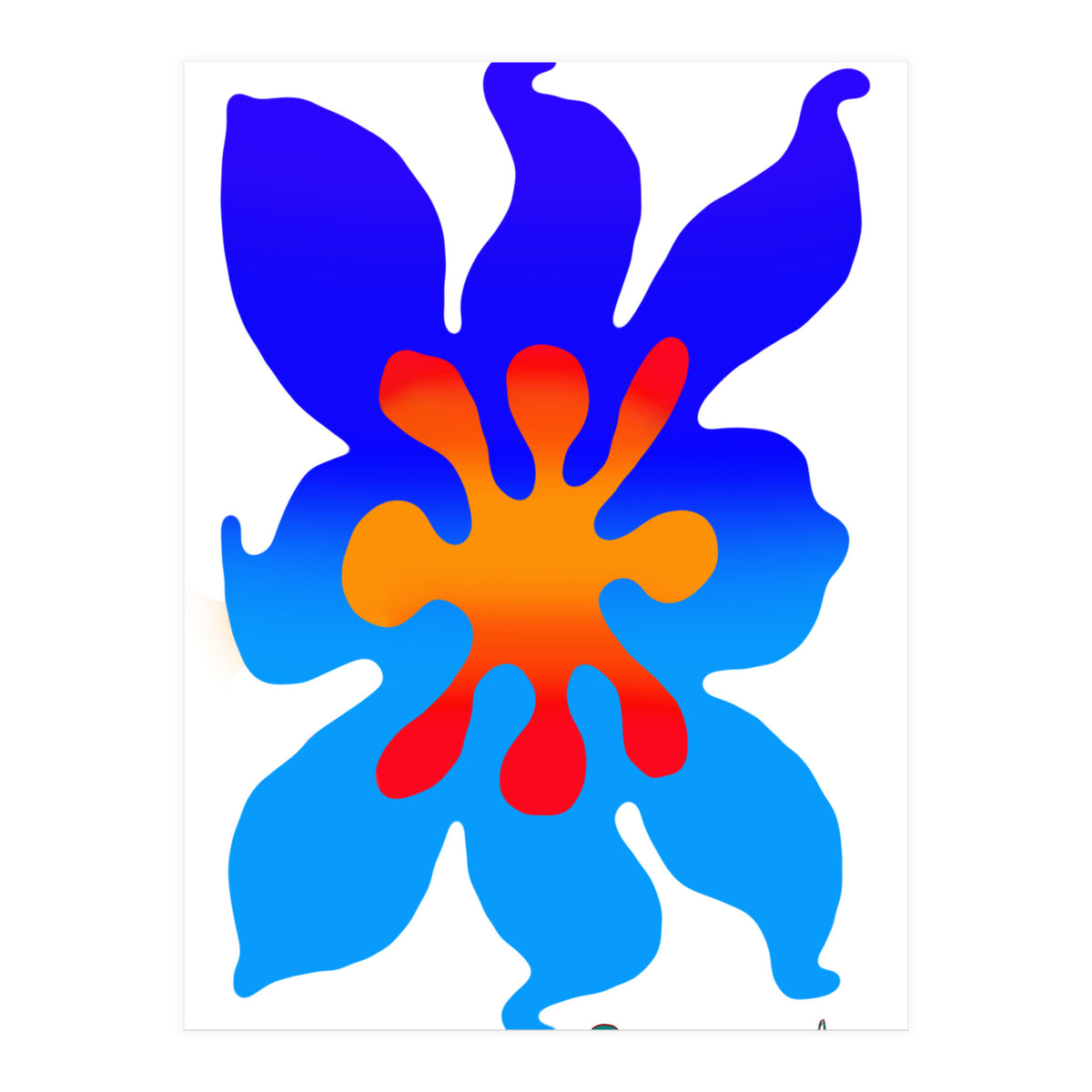 Fuego 75 Copia (Print Only)