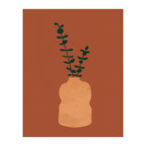 Terracotta Earth Tones Wall Decor Pottery Plant II (Print Only) thumbnail