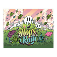 Hops & Rain Sour Beer (Print Only)