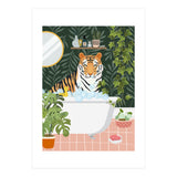 Tiger in My Bath (Print Only) thumbnail
