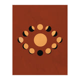 Lunar Eclipse Moon Illustration (Print Only) thumbnail