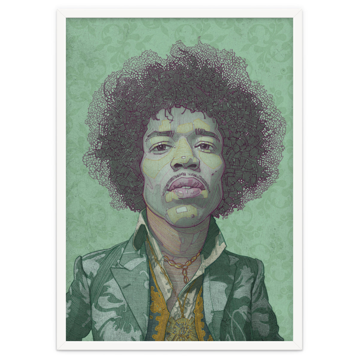 Hendrix Illustration