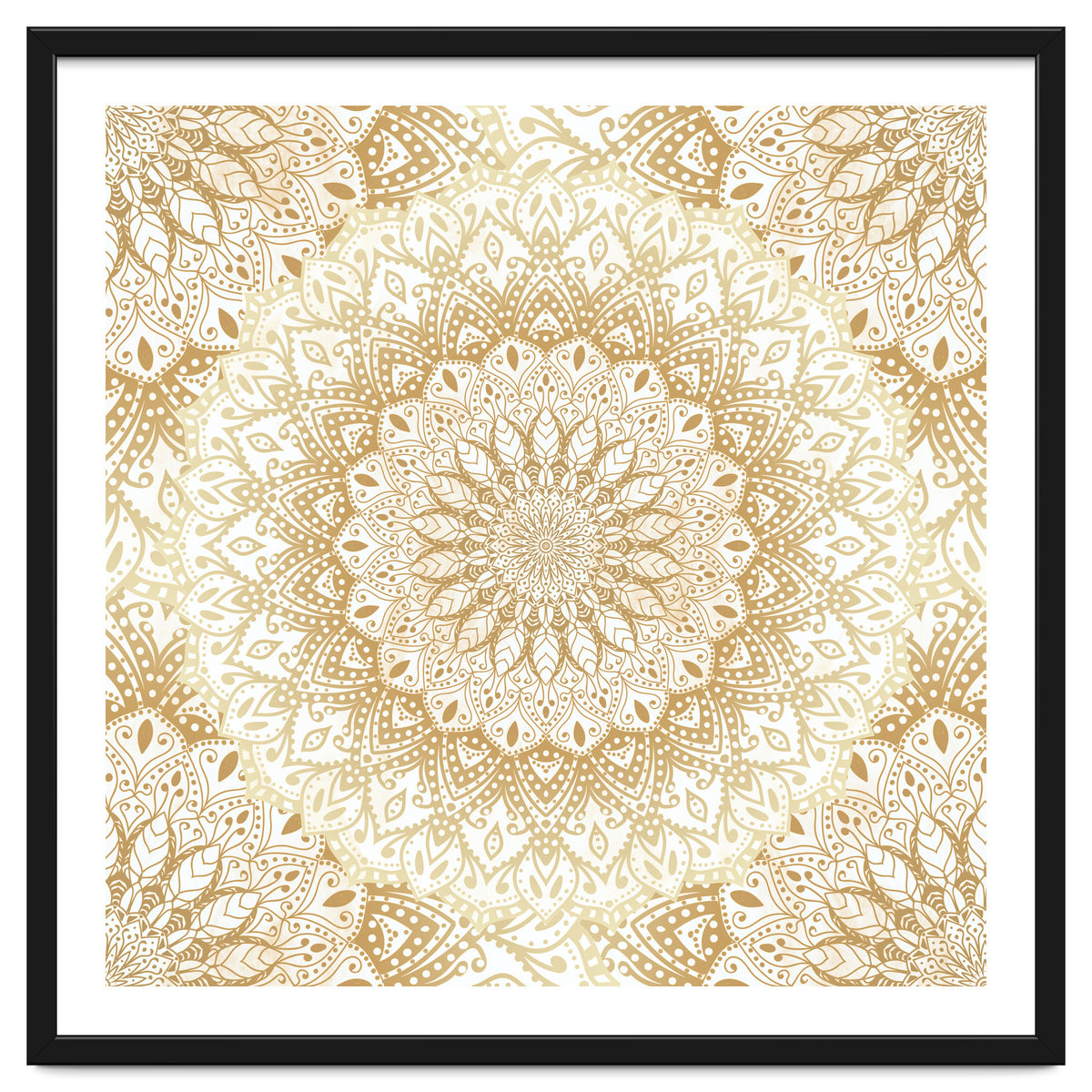Mandalas For May Gold