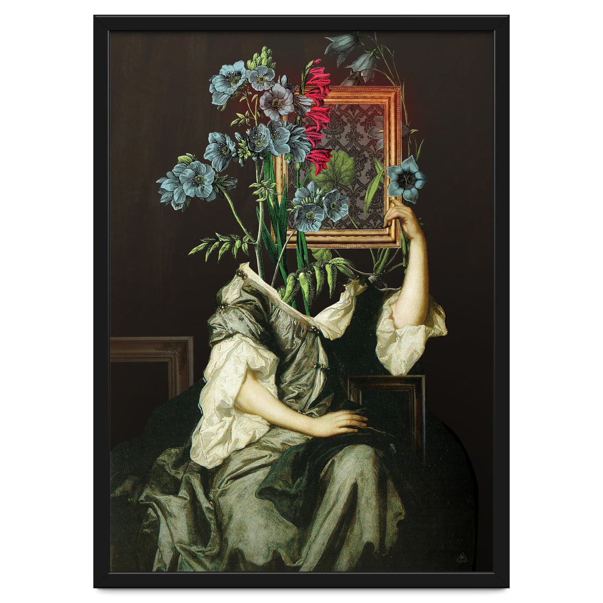 Florales Portrait Disatster