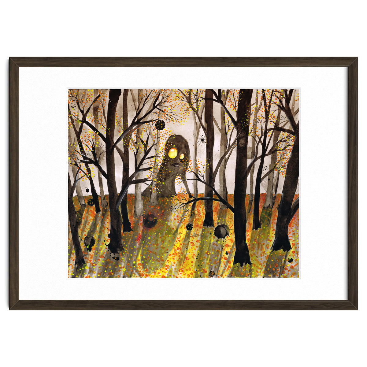 Monster in the woods