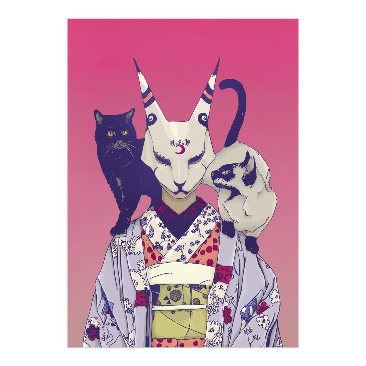 Neko Lady (Print Only)