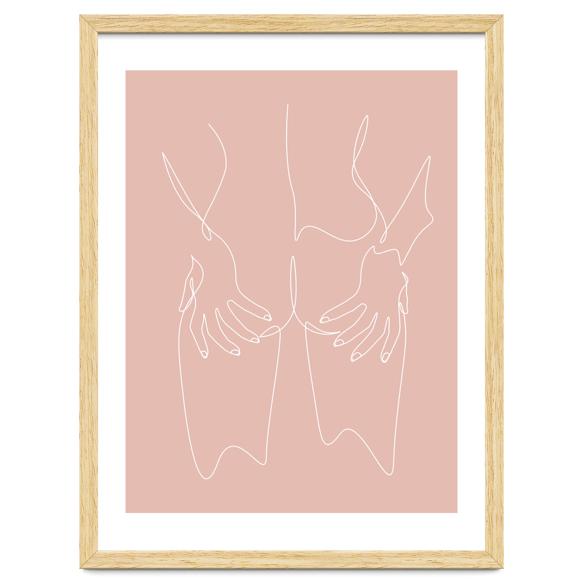 hot girl nude line pink