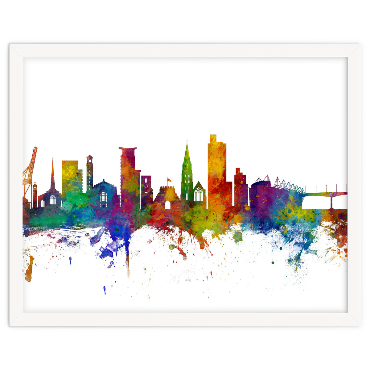 Southampton England Skyline