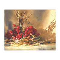 Viburnum watercolor nature (Print Only)