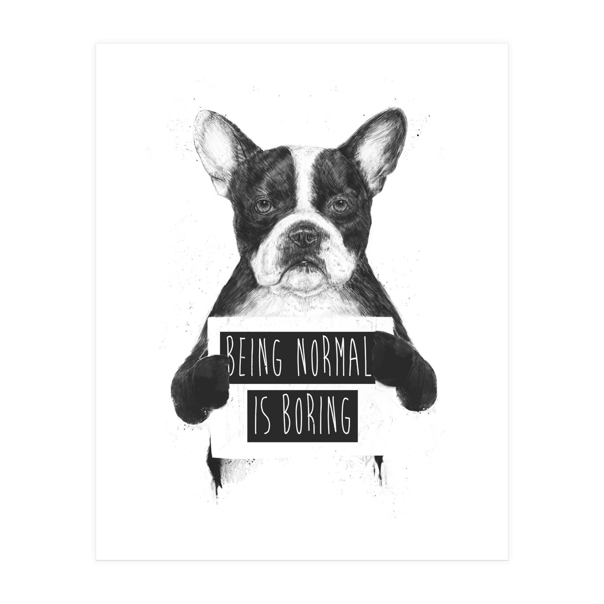 Being Normal Is Boring (Print Only)