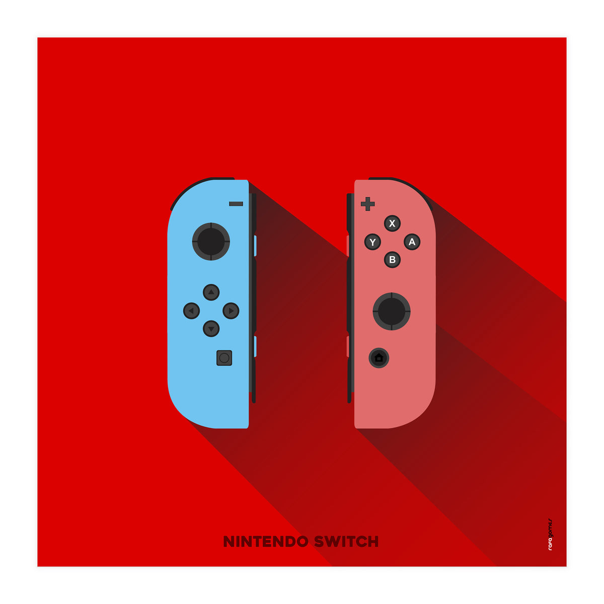 Joystick Videogames Switch (Print Only)