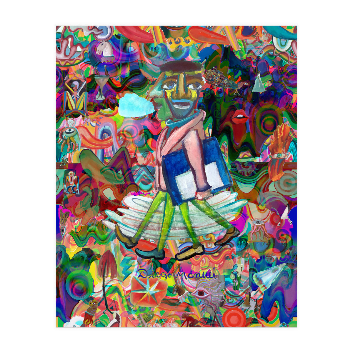 Graffitis 2021 Tapiz 62 C (Print Only)