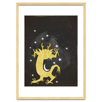 Vintage Cosmos: Golden Dragon