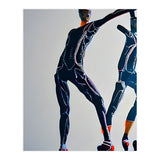 Cyborg dancing modern Ballet on Stage (Print Only) thumbnail