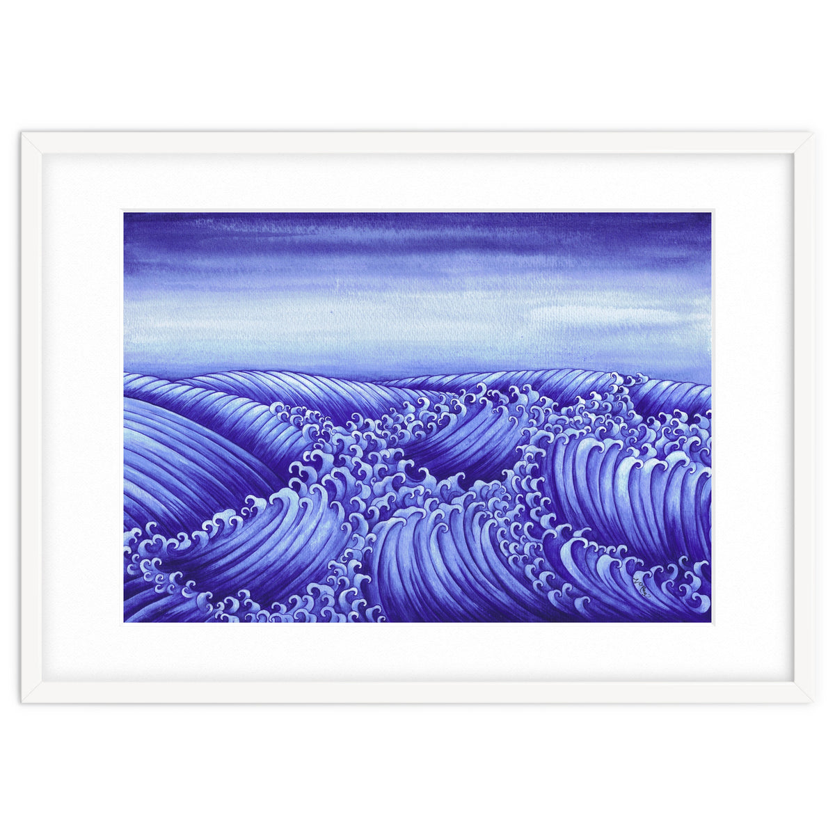 Turbulent Water Triptych part 2