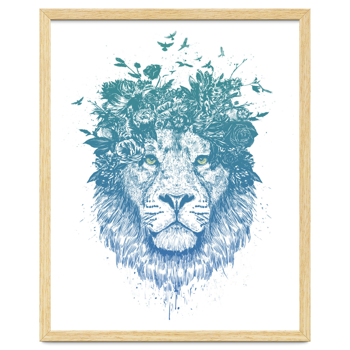Floral Lion