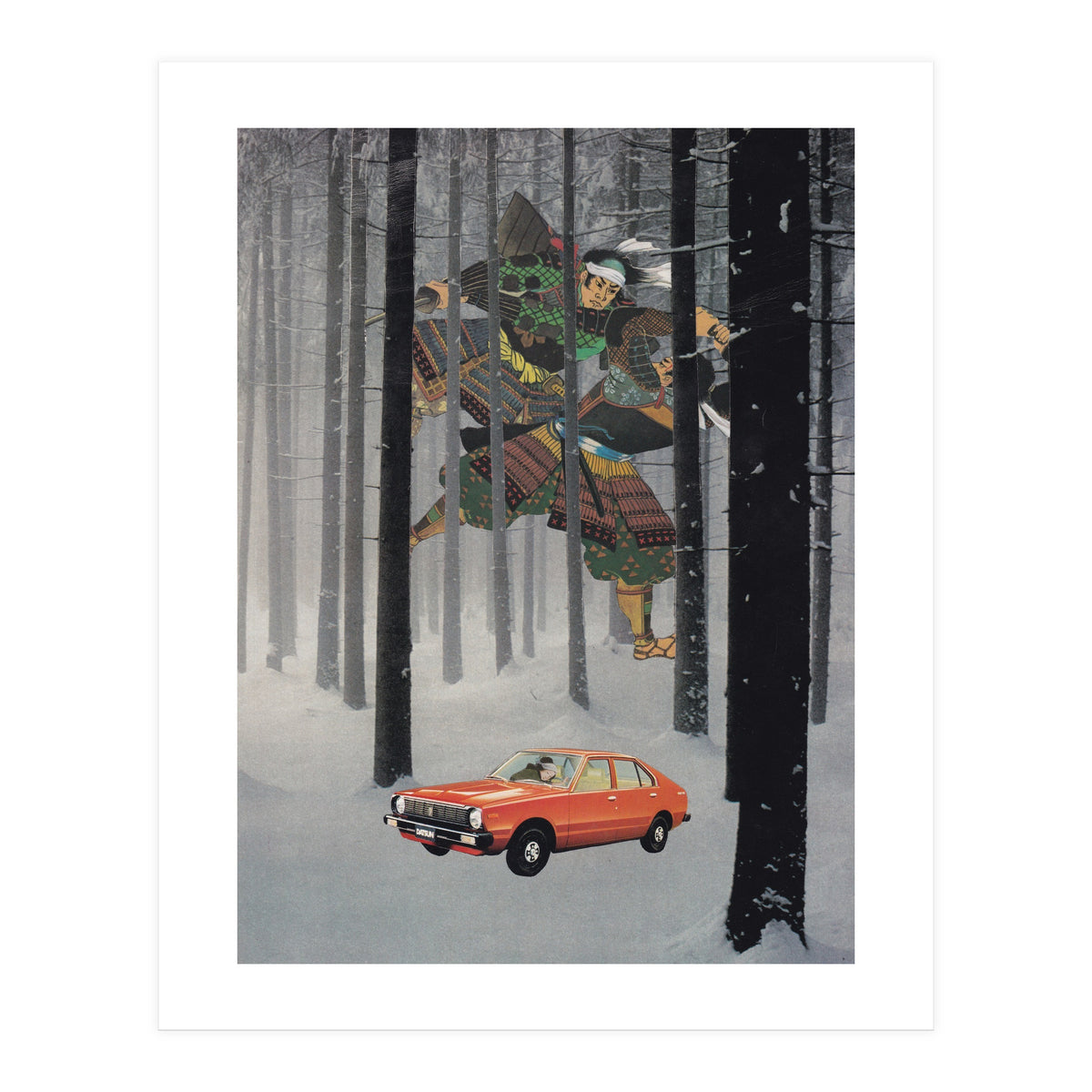 Dreaming In The Red Car (Print Only)