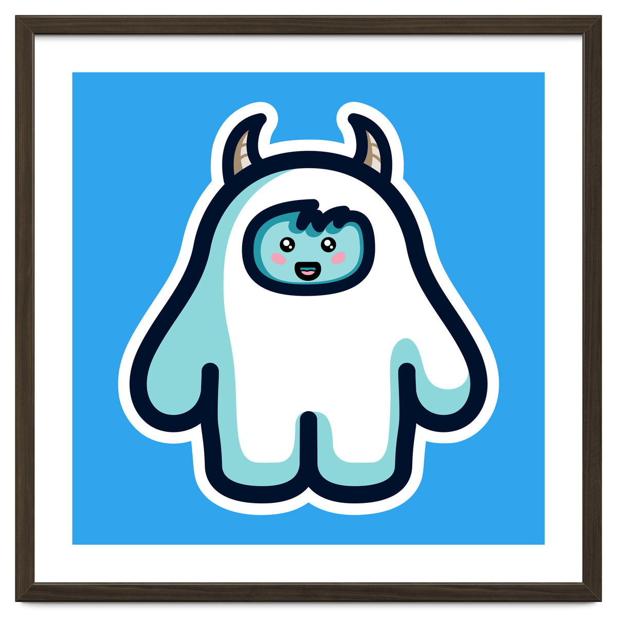 Kawaii Cute Abominable Snowman Yeti