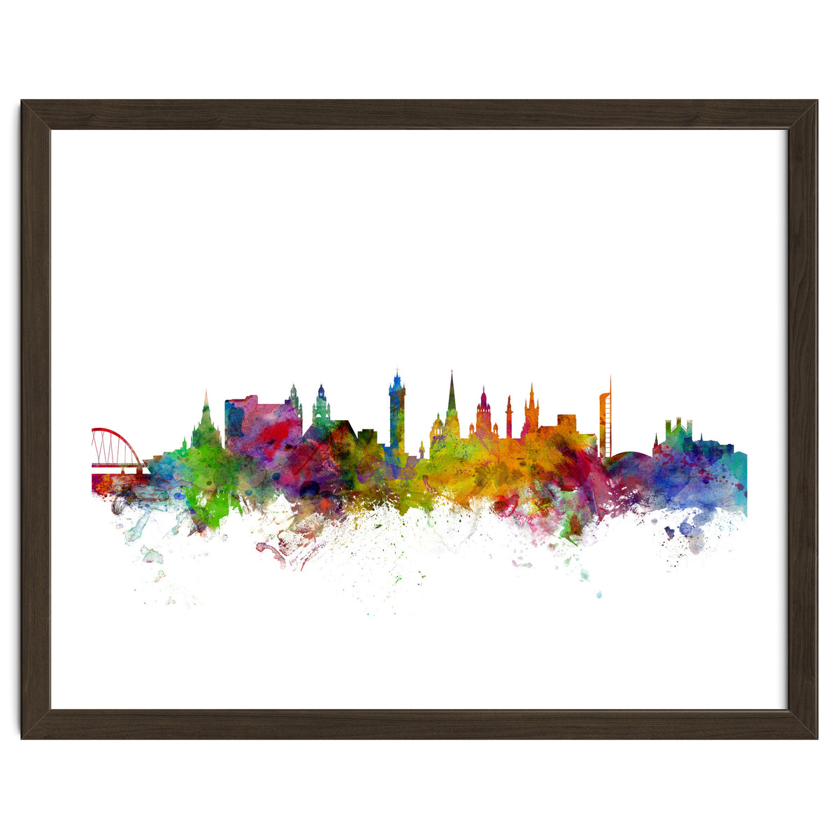 Glasgow Scotland Skyline