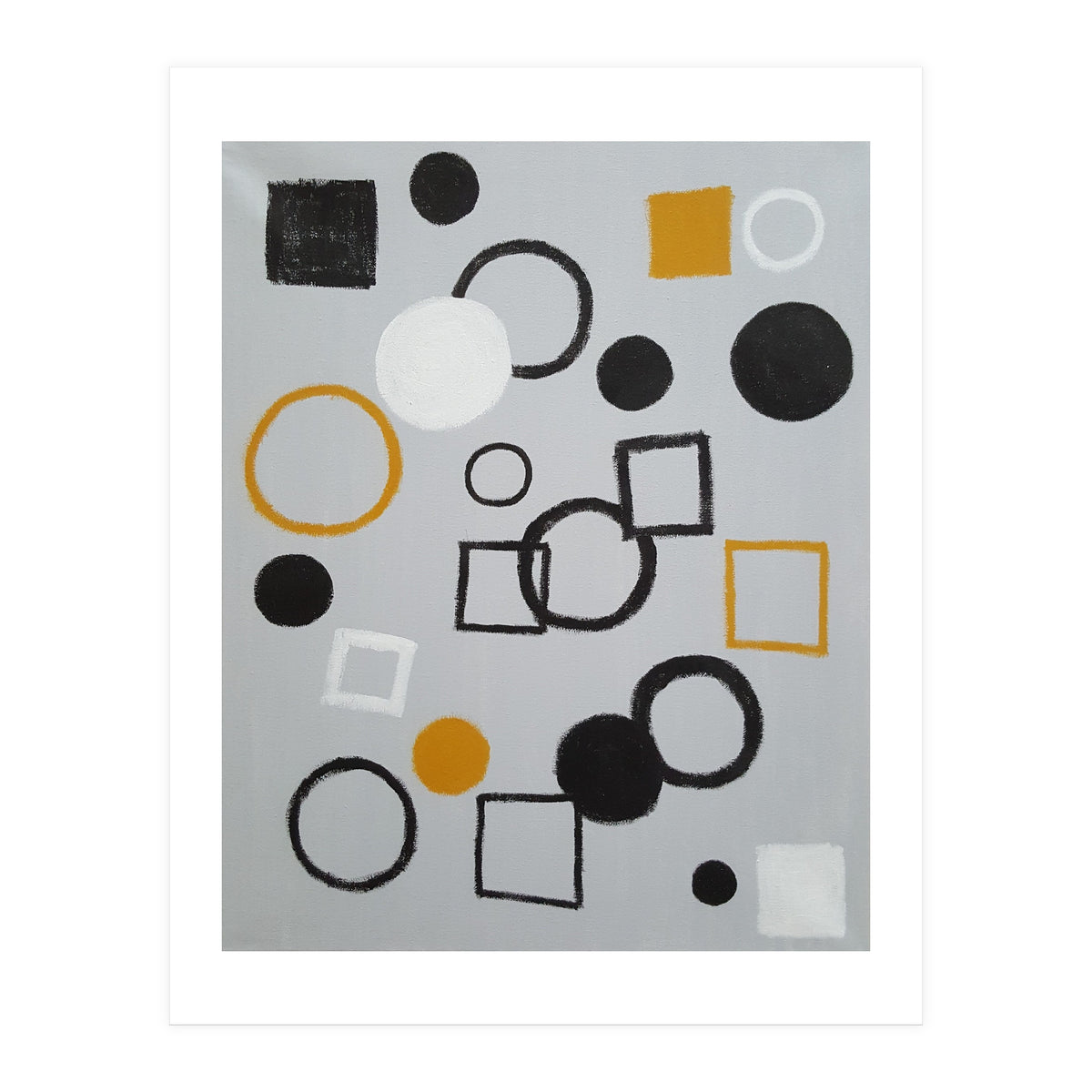 Squares And Circles 1 (Print Only)