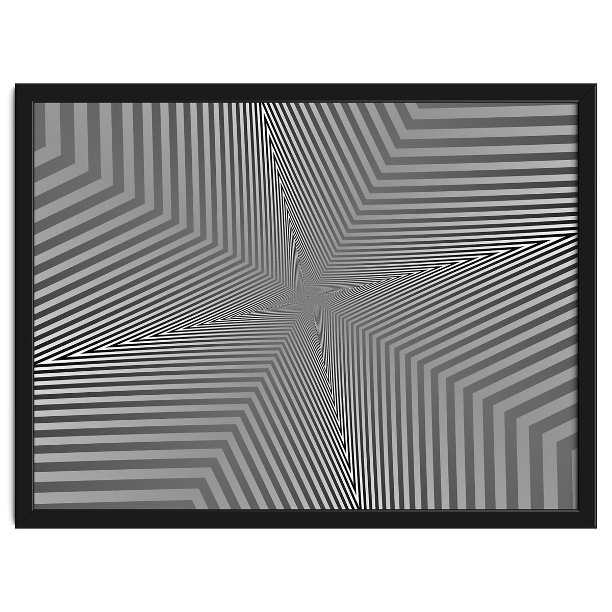Abstract Triangle Pattern Geometric