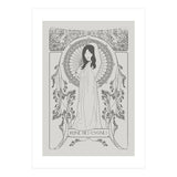 Reine Des Cygnes Grey (Print Only) thumbnail