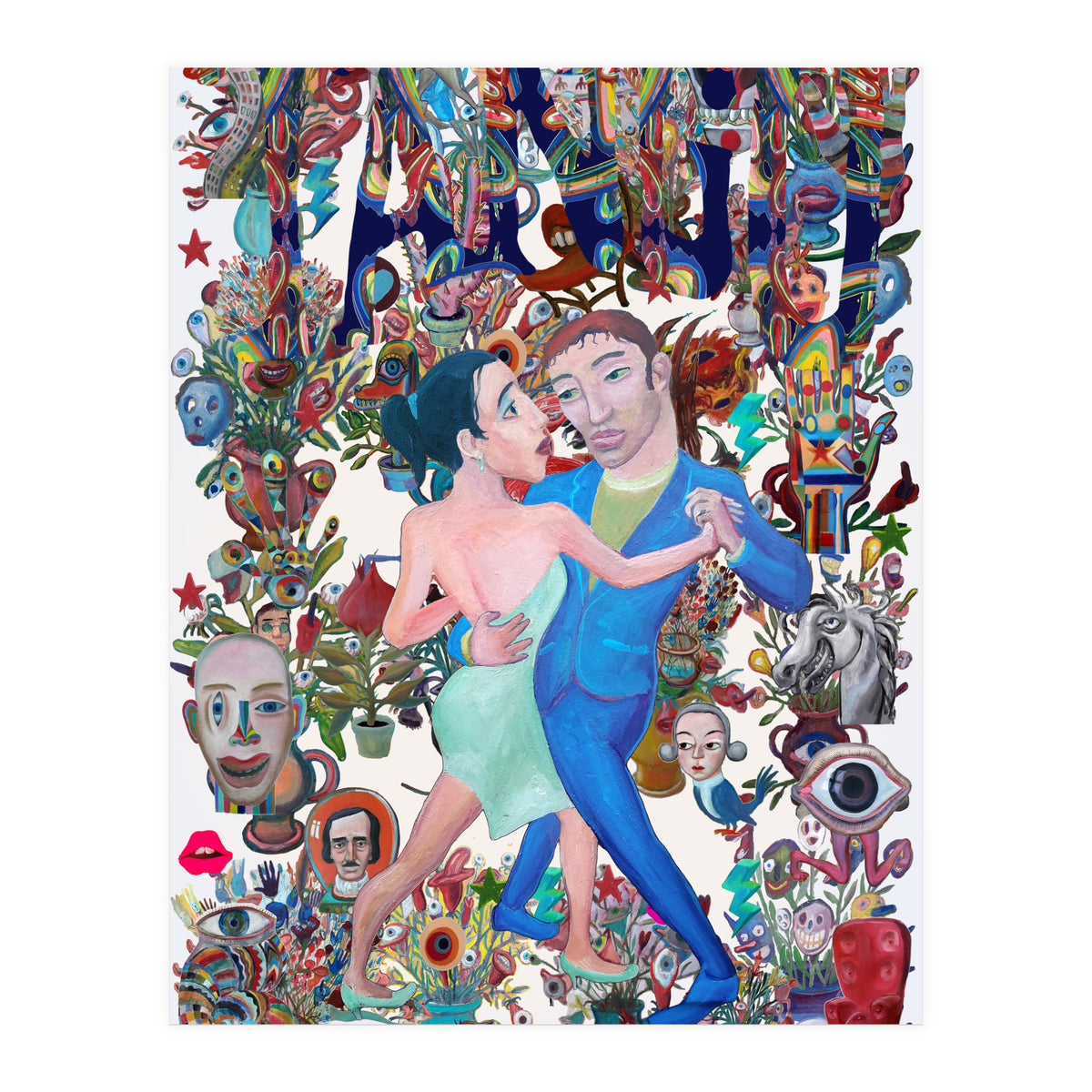 Tango Nuevo Tapiz 7 (Print Only)