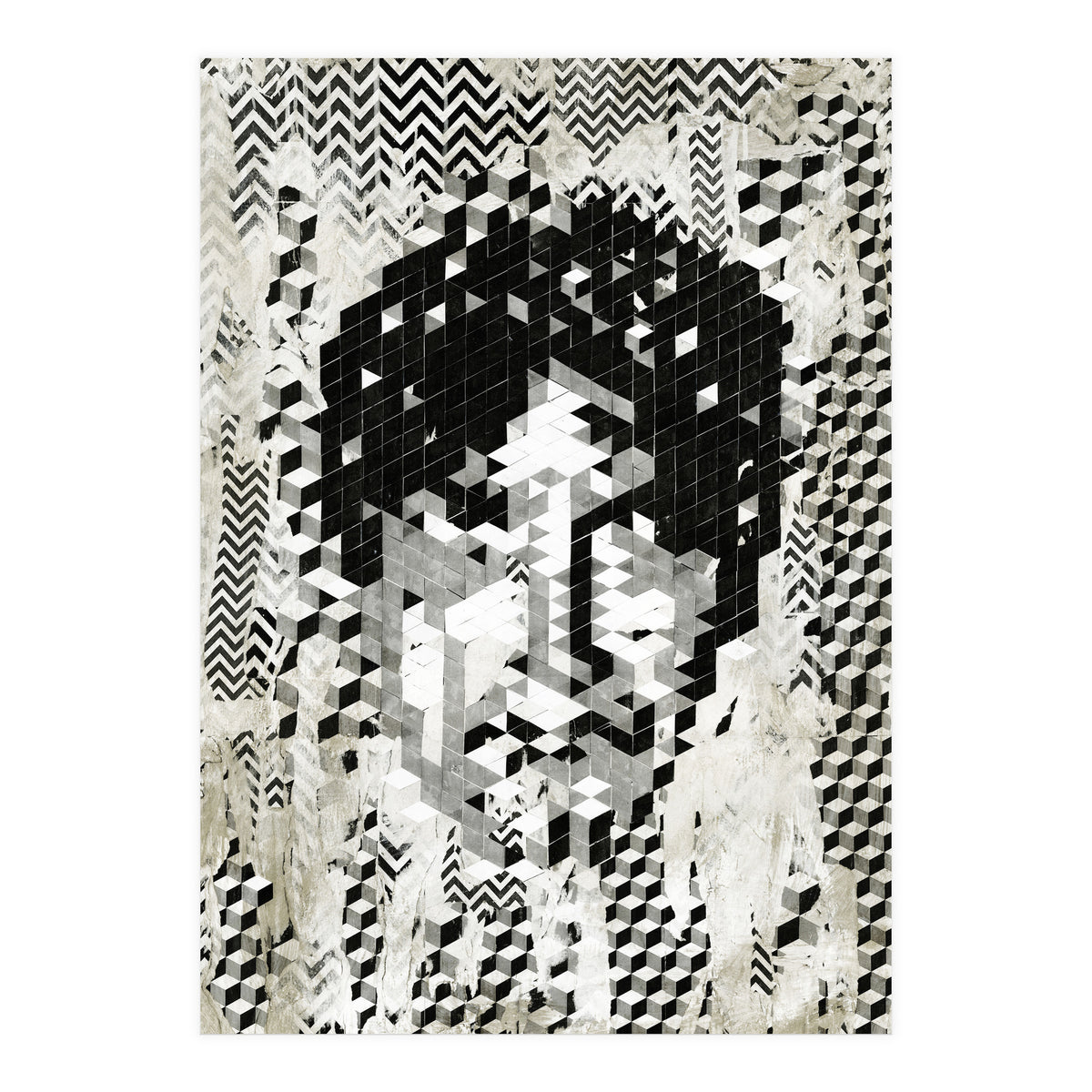 Cube Head (Print Only)