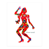 Dance Girl B 5  (Print Only)