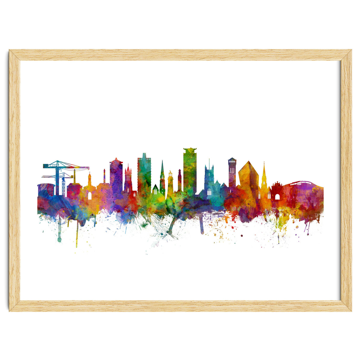 Plymouth England Skyline