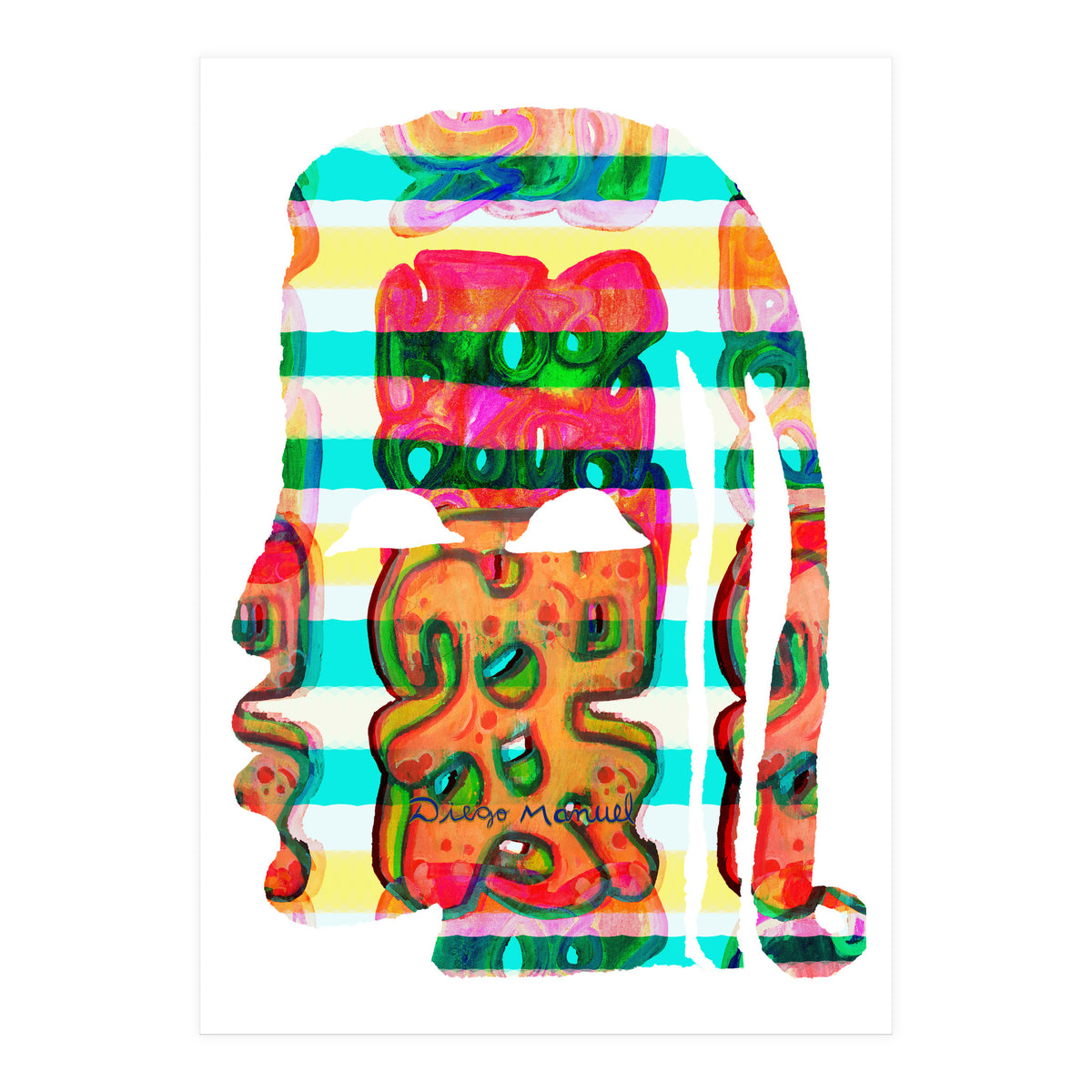 Abstracto Pop Nuevo B 17 Copia (Print Only)