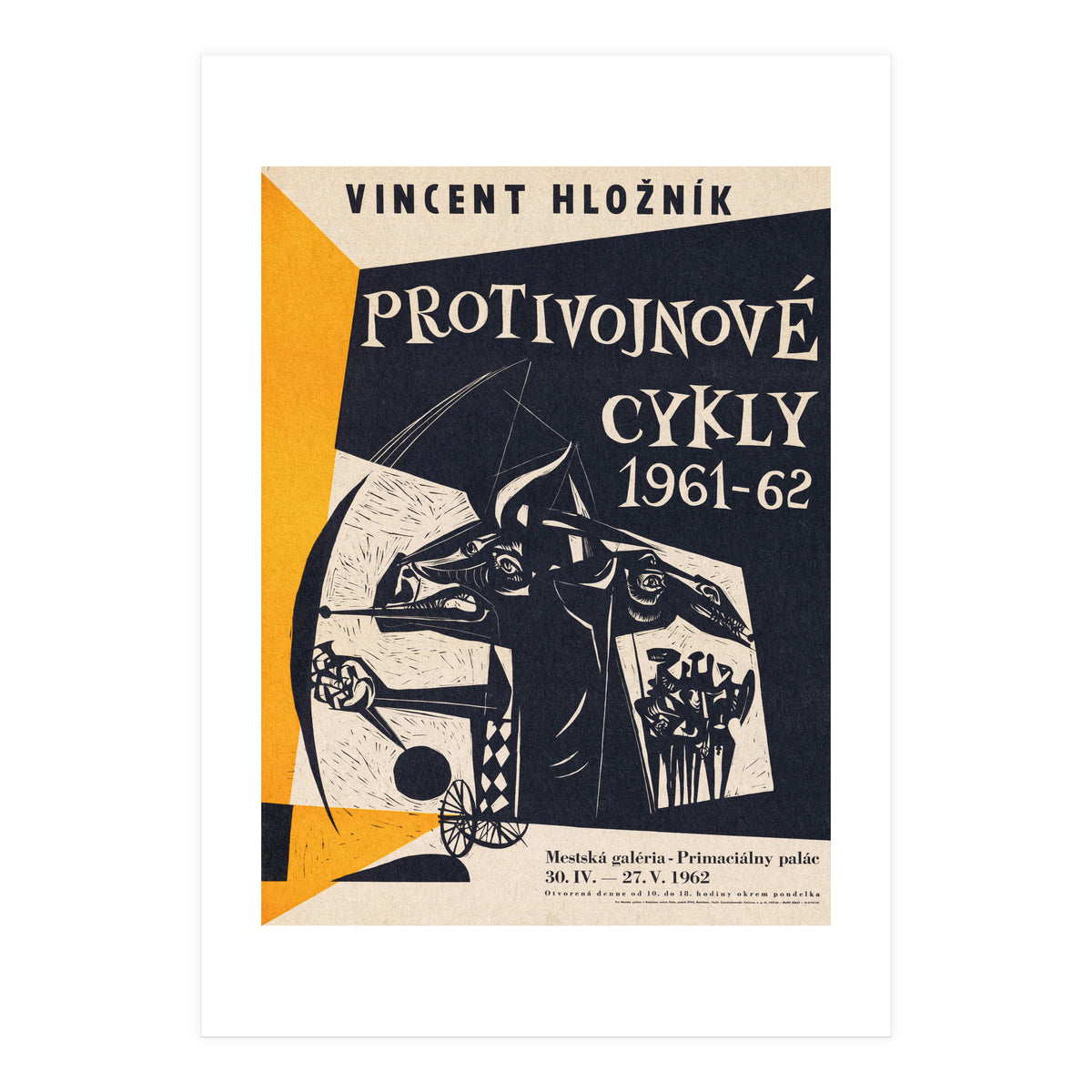 Vincent Hložník Anti War Exhibition (Print Only)