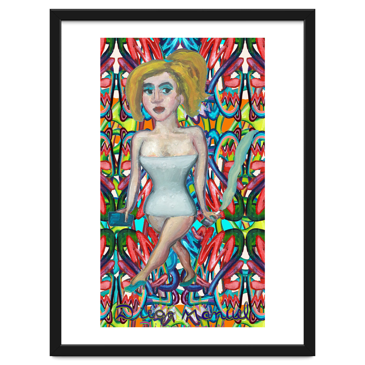 Chica Con Cigarrillo 4b