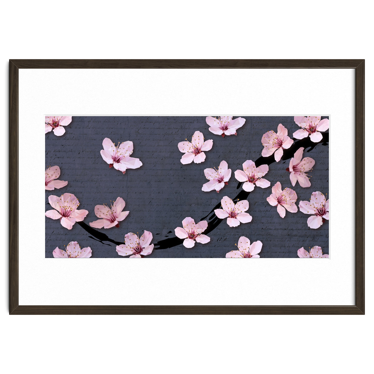 Triangulated Cherry Blossoms