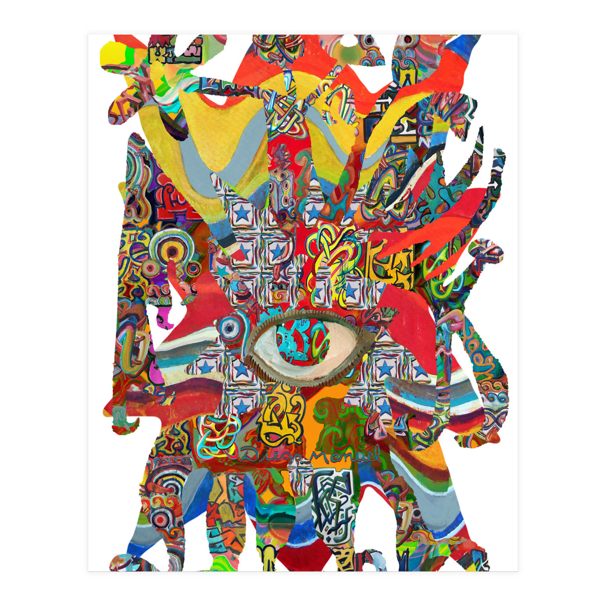 Pop Abstract 2023 123 Copia (Print Only)