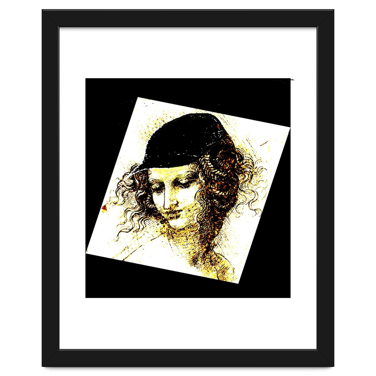 Renaissance women with baseball cap